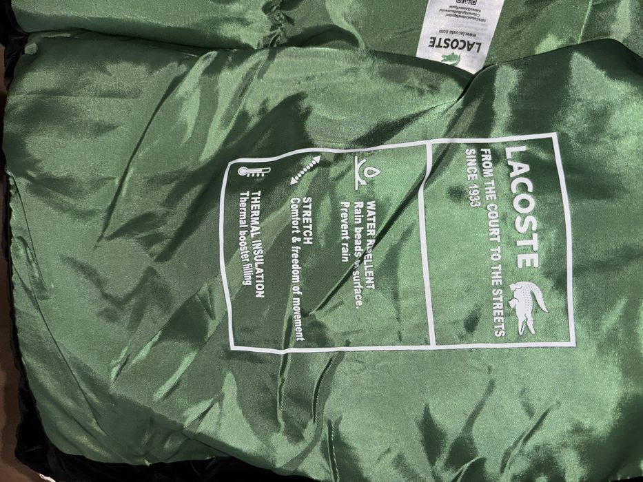 geaca lacoste puffer