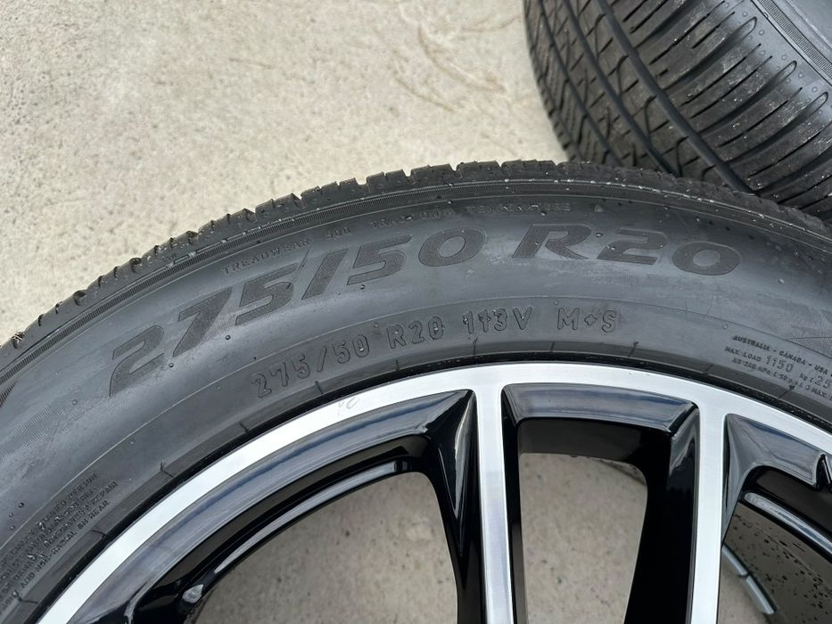 Jante Mercedes G class W463 originale pe 20 anvelope all season