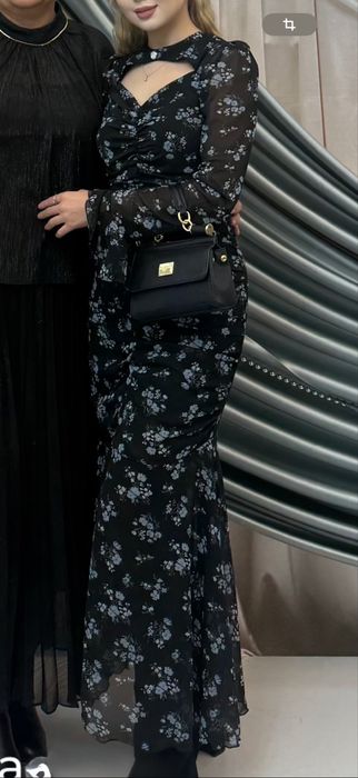 Платье в цветочек