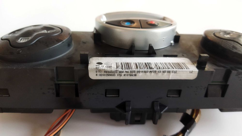 Управление на климатик за Renault Clio / Modus