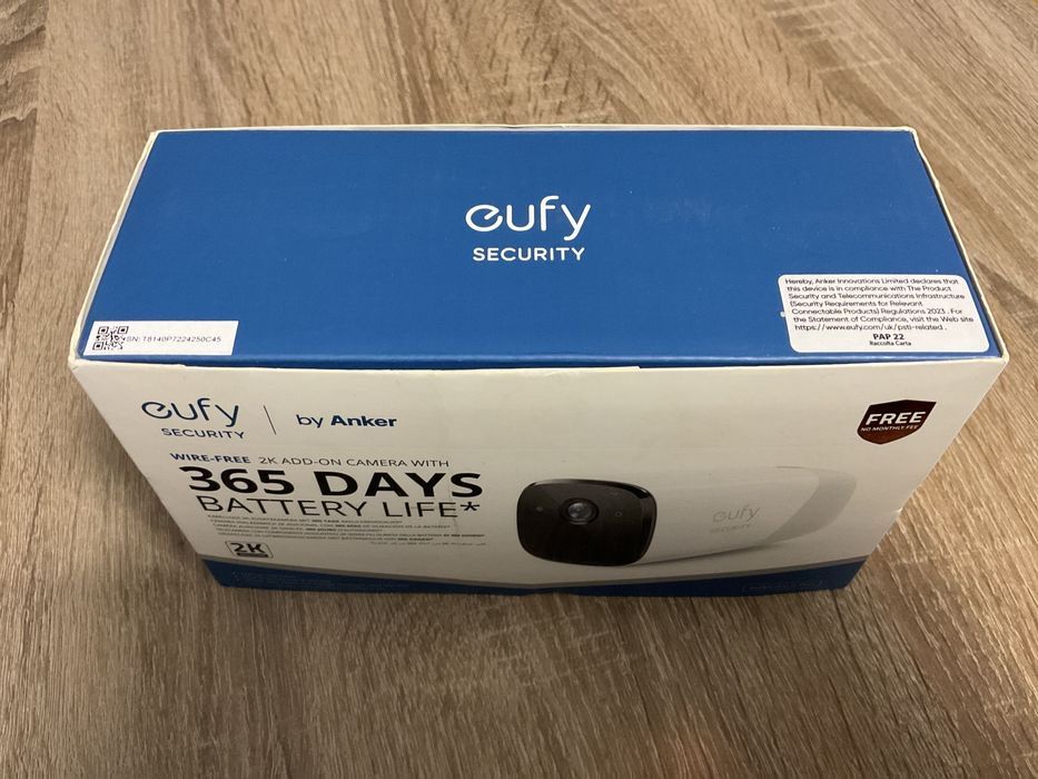 Camera Eufy 365 days battery life
