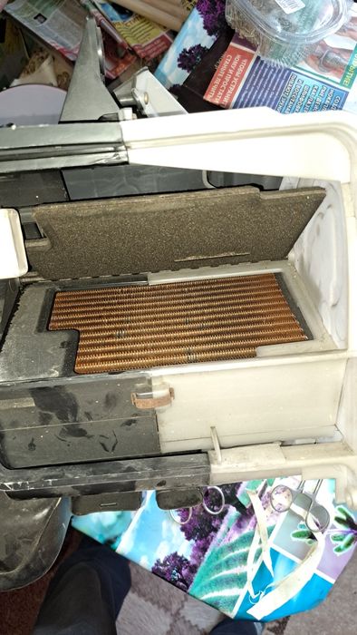 печка радиатора в сборе