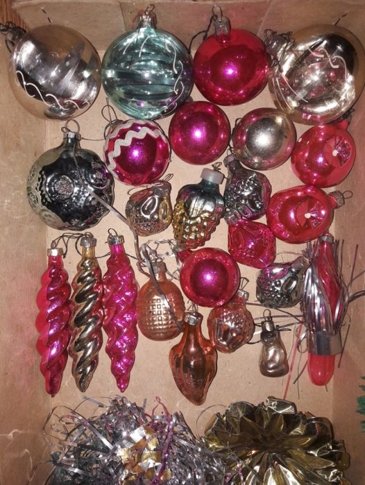 Ёлка + игрушки новогодние