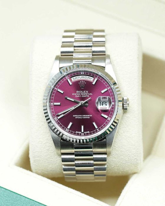 Часовници rolex day-date 38mm Cherry