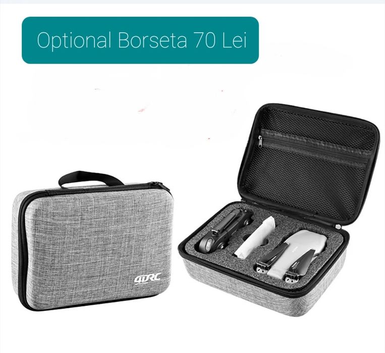 Drona 4K 2 camere,mar 42 cm,distanta 200-250 m,Zbor 25min Noua