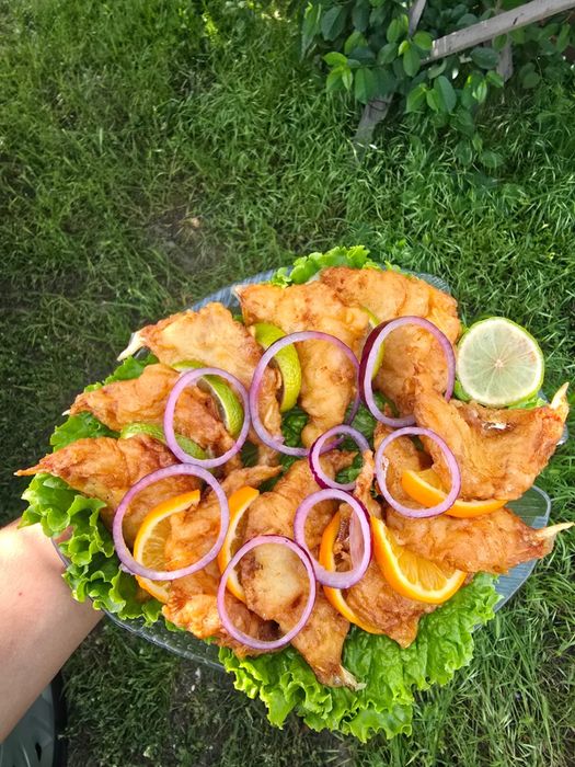 Қуырылған балық Жаренная рыба