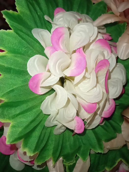 Текстильные цветы за копейки