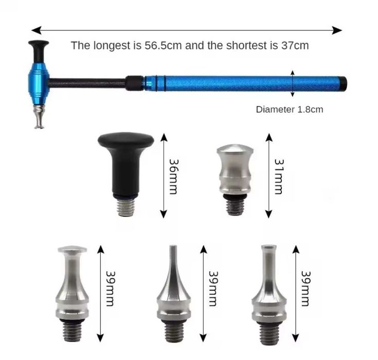 PDR Чук с 5 бр.цменяеми накрайника