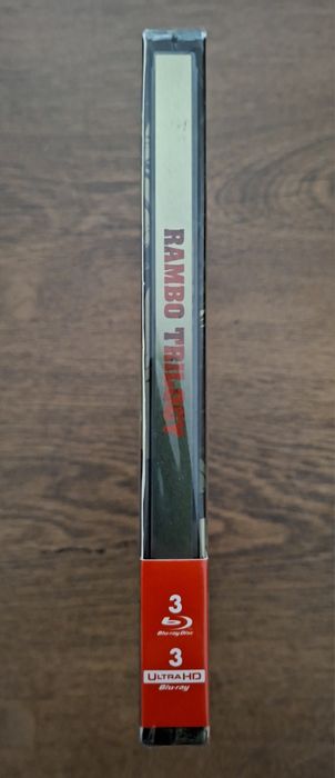 TRILOGIE RAMBO - COMBO UHD 4K + BD - Steelbook [Blu-ray]