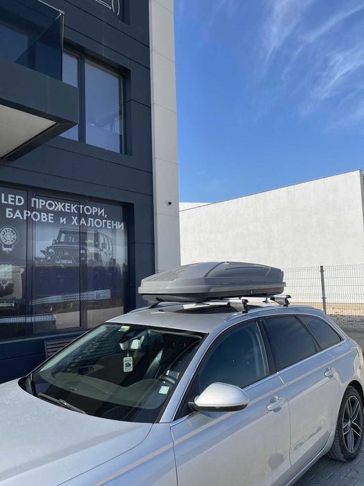 Автобокс (кутия, багажник) 470L – T187G Черен