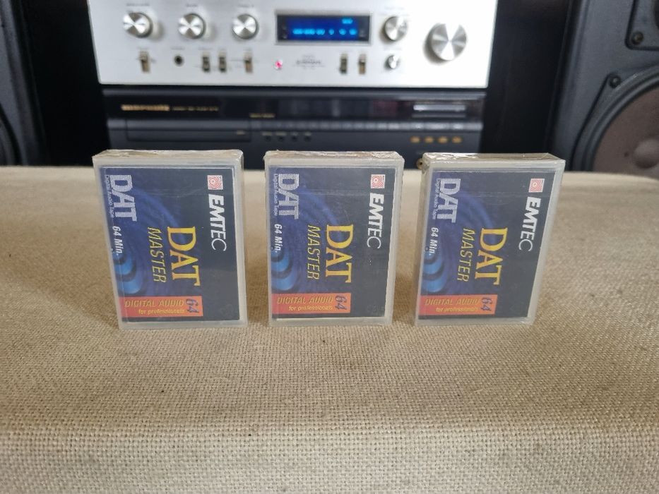 Pachet 3 buc Casete Audio DAT Emtec (Basf). Noi sigilate.