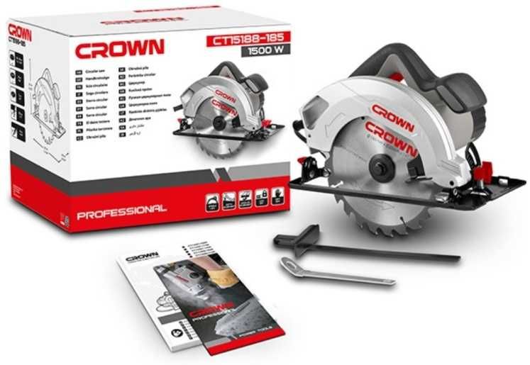 Дисковая пила CROWN, электрическая