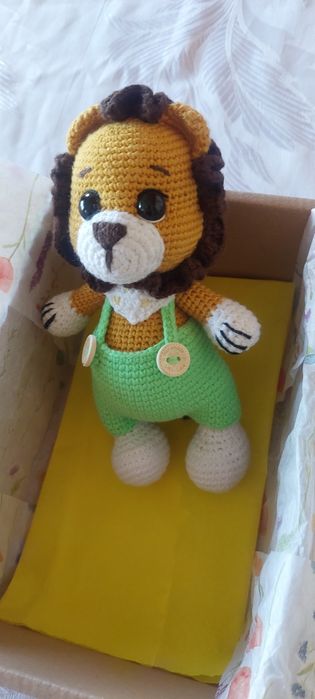 Амигуруми Смелият Лео