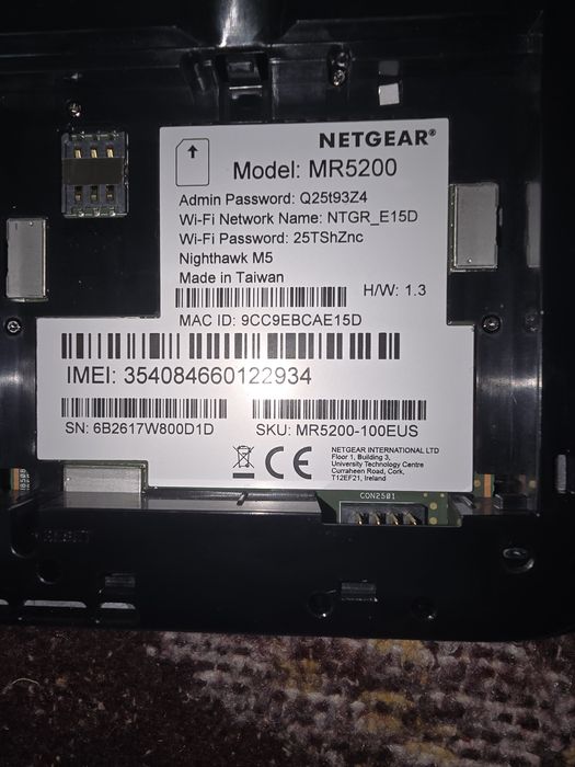 Router NETGEAR Nighthawk M5 (MR5200-100EUS)

 5.00