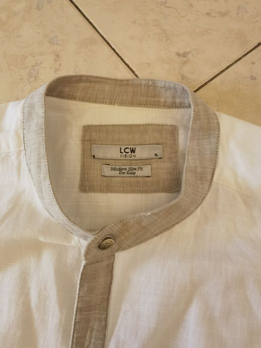 Ленена бяла риза