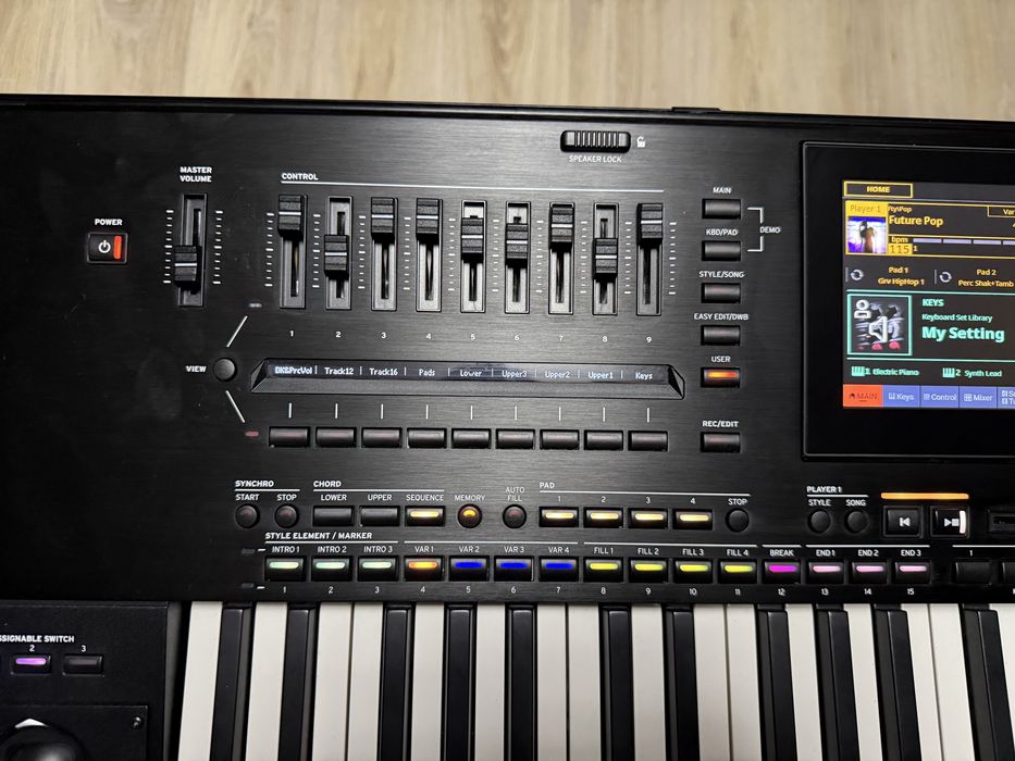 Korg pa5x 61 impecabil