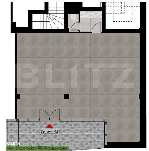 Spatiu comercial de vanzare, 81,22 mp, bloc nou – Zona Dacia