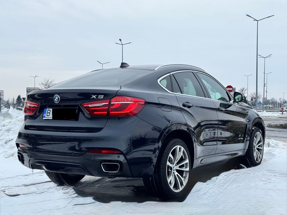 Bmw X6 / M Paket / An 2016 / 3.0d 313 cp / soft clouse/ laser / camere