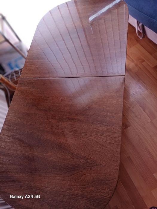 Холна разтегателна  маса елипса