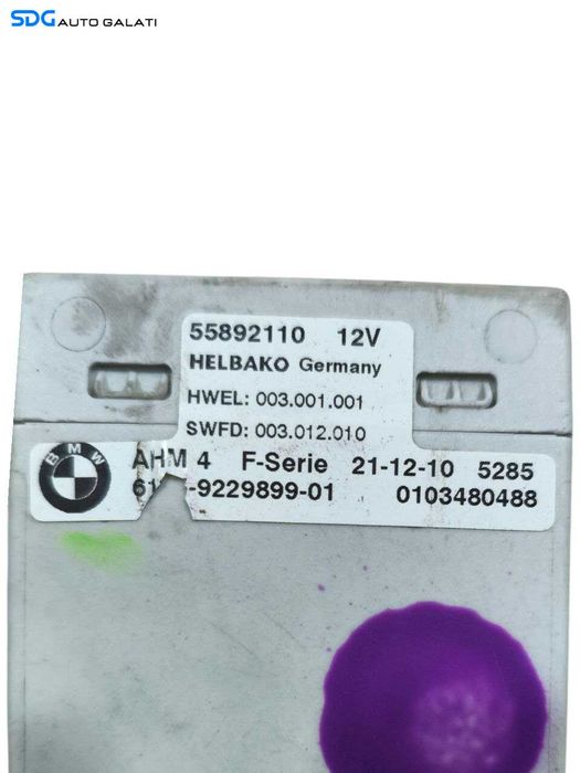 Releu Modul Comanda Pompa Combustibil BMW Seria 1 E81 E87 2004 - 2011 Cod 55892110 9229899-01 [LR1924]