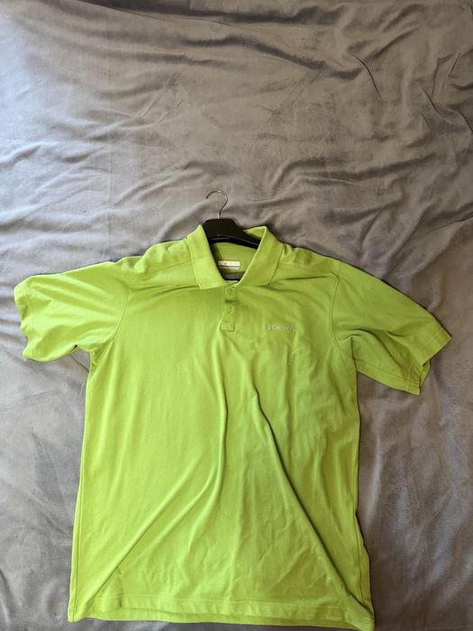 Футболка поло зеленая