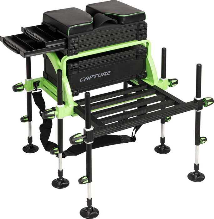 Scaun modular feeder-NOU - Jaf Prestige Xp-6 Aluminium Seatbox 25 mm