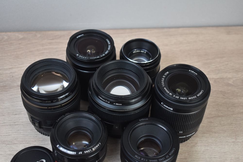 Canon объективы разные