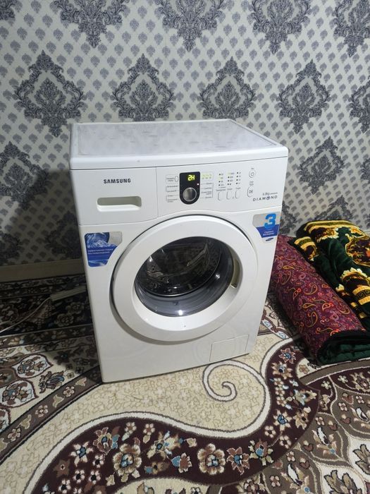 Стиральная машина samsung diamond 6 кг полностью рабочий отличный