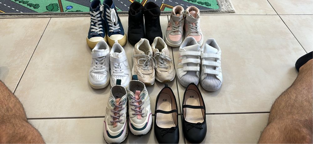 Incaltaminte fete Zara,H&M,adidas,nike 29,30,31,32,33