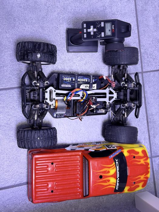 Automodel rc 4x4 maverick strada mt 1:10 brushless metal