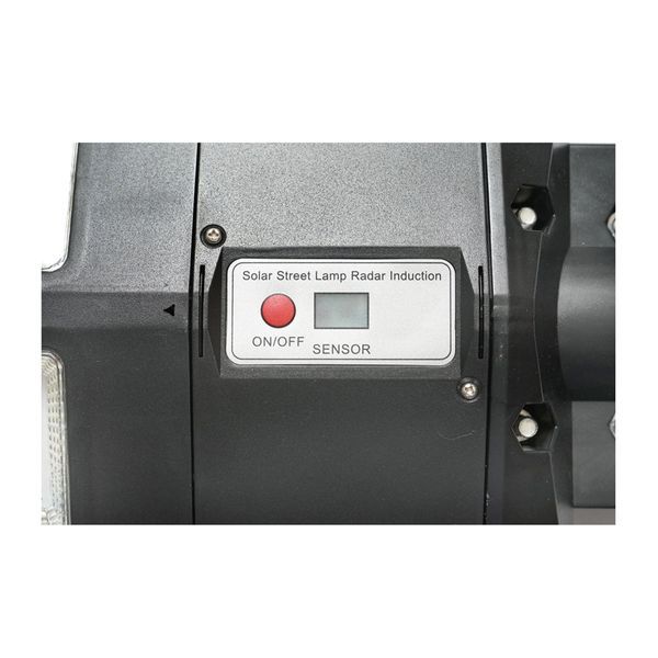 Led соларна лампа 300w за улично осветление 6500k със соларен панел, д