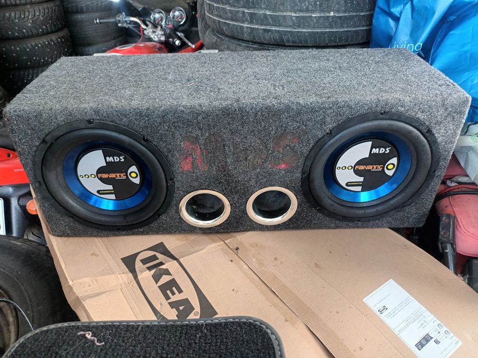 Басс каса MDS + JBL усилвател