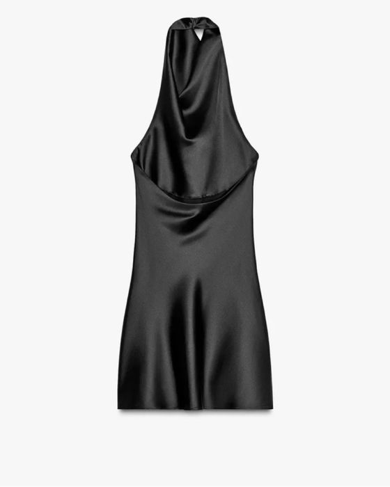 Сатенена рокля Zara