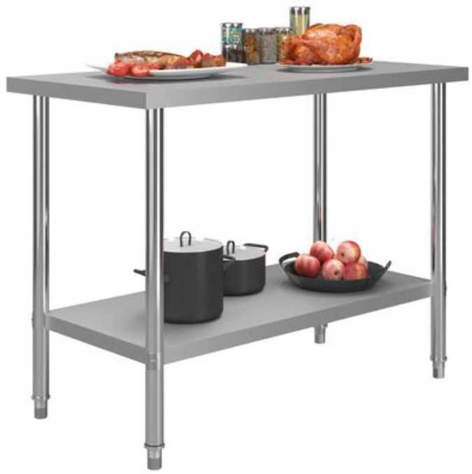 Super oferta masa inox horeca cu polita lichidare depozit