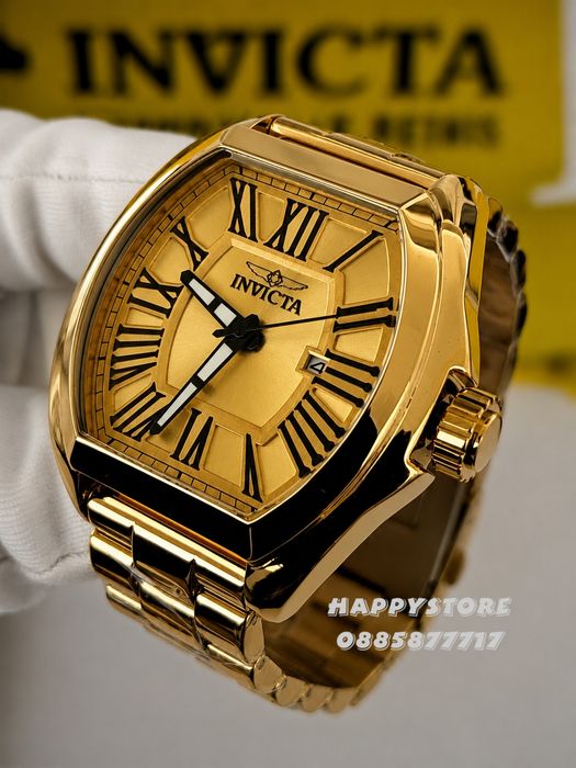 INVICTA Shadow Gold 48 mm, Инвикта нов мъжки часовник