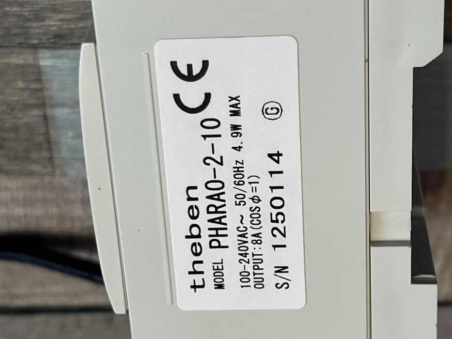 PLC Theben PHARAO II 10 AC 5750210 Automat Programabil Automatizari Control Industrial