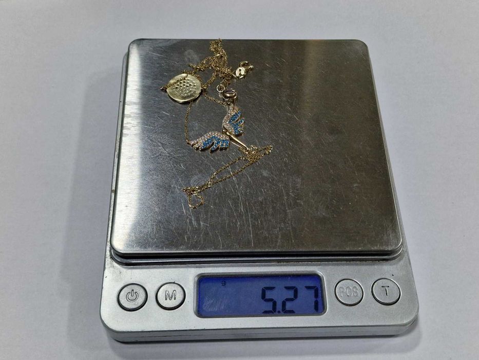 Златна гривна за китка / глезен и пръст 14К / 5,27 гр.