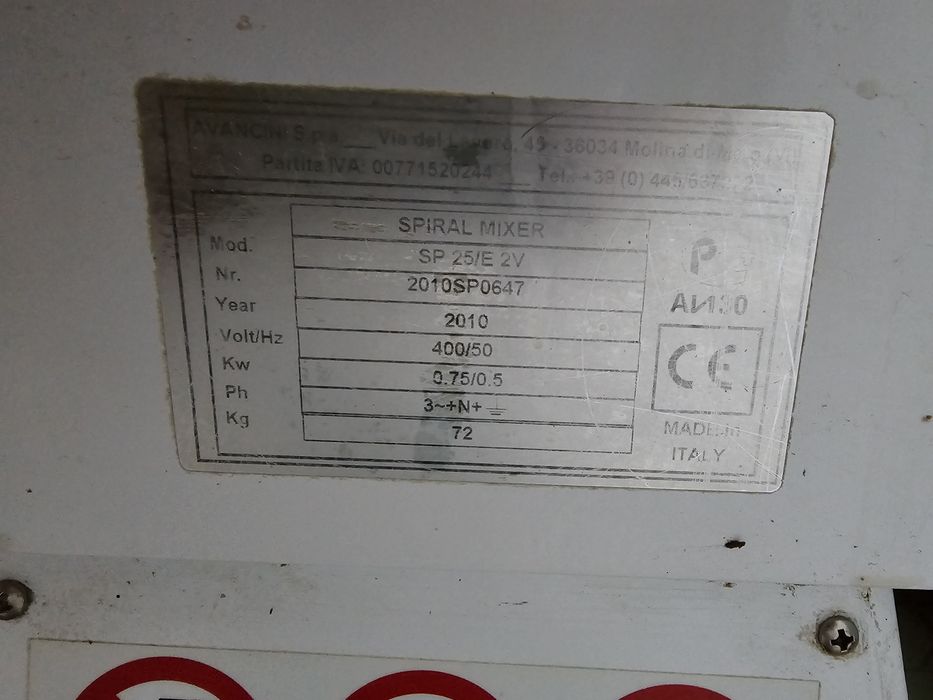 Тестомес Avancini