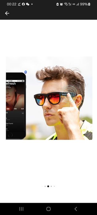 Oferta pana in 31 decembrie ochelari de soare Bluetooth
