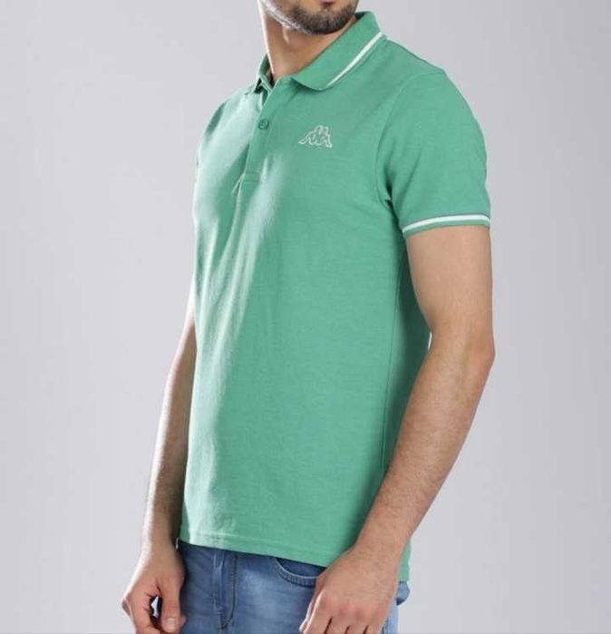 Tricou original KAPPA, bumbac calitativ, L, XL, 2XL