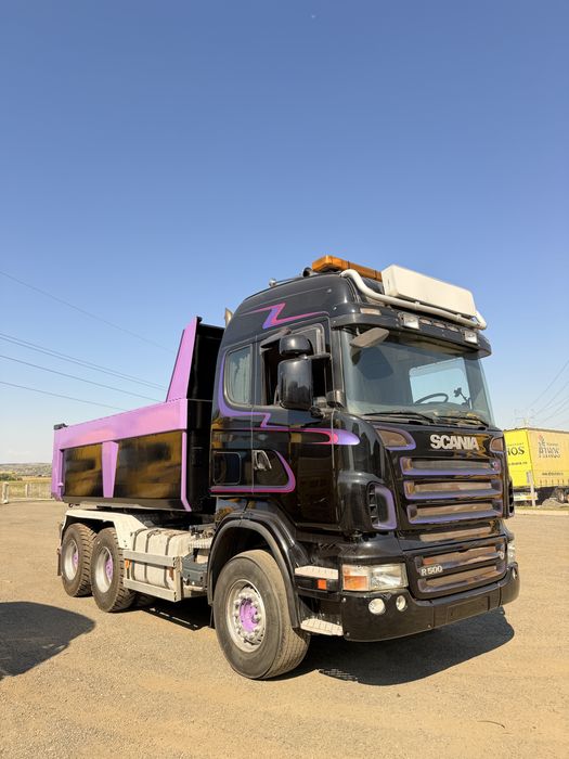 Scania R500 V8 6x4 basculabil FINANTARE AVANS 0%