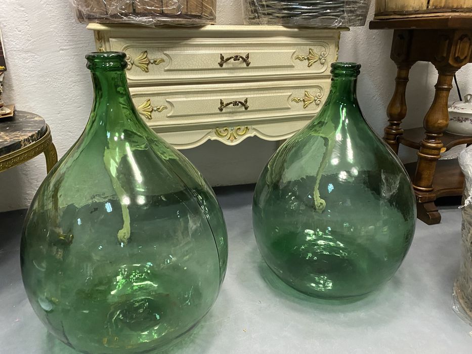 Големи стъклени дамаджани бутилки 54 литра