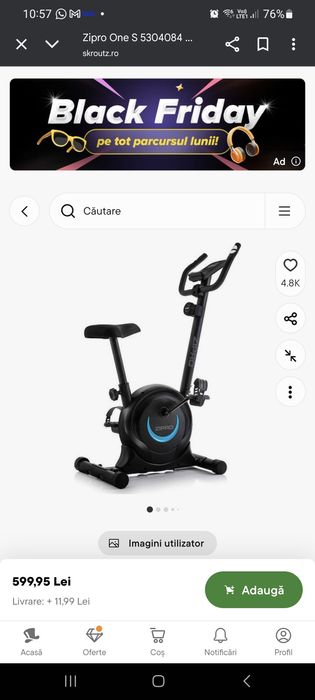 Bicicleta de camera ZIPRO OFERTA!