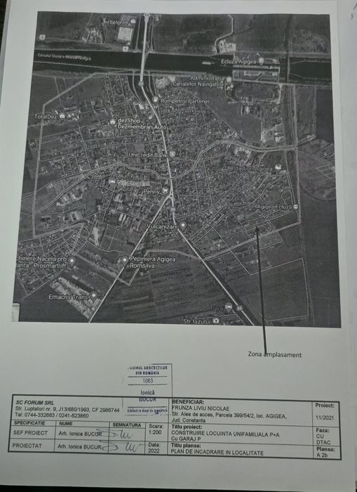 Teren intravilan AGIGEA