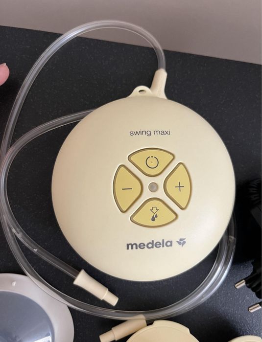 Помпа за кърма Medela, Swing Maxi Flex, Electrica, Двойна, Двуфазна