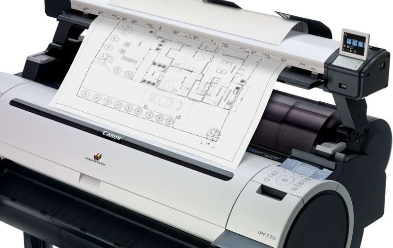 Продается принтер новый почти Canon imagePROGRAF IPF770