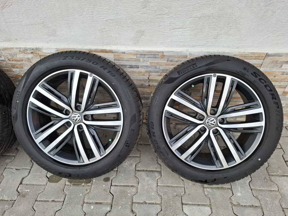 Jante cu anvelope 235/50/R19 pentru VW Tiguan/ Skoda Kodiaq/Audi