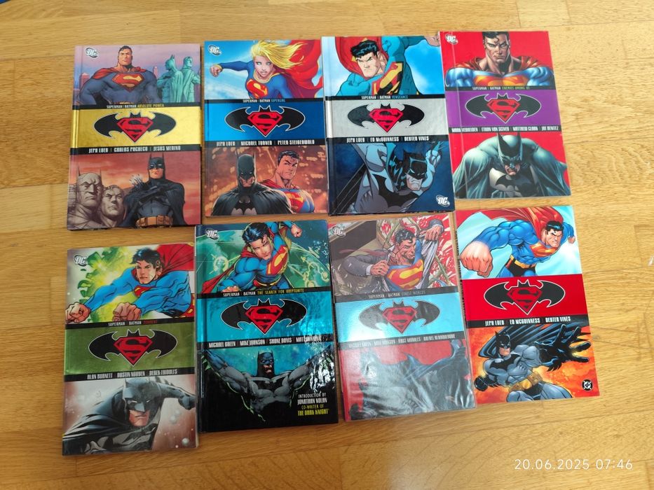 Benzi desenate Superman Batman vol 1-8