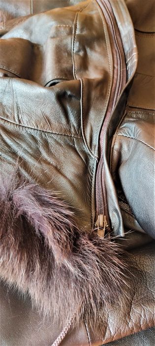 Дамско манто – яке от естествена кожа! TOП ЦЕНА!!!