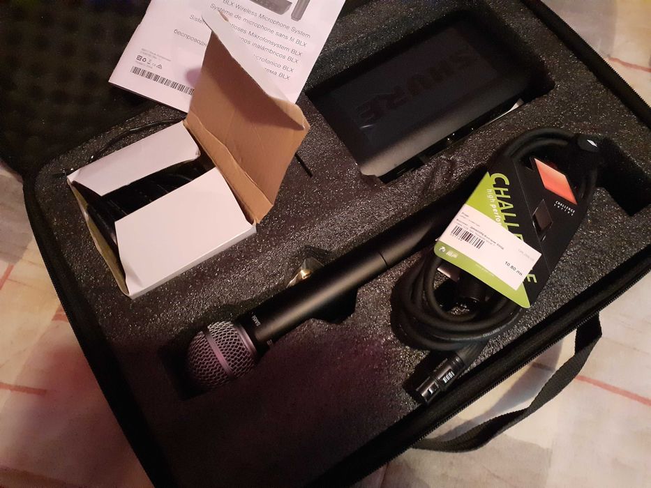 Нов безжичен микрофон SHURE BLX24/SM58 S8